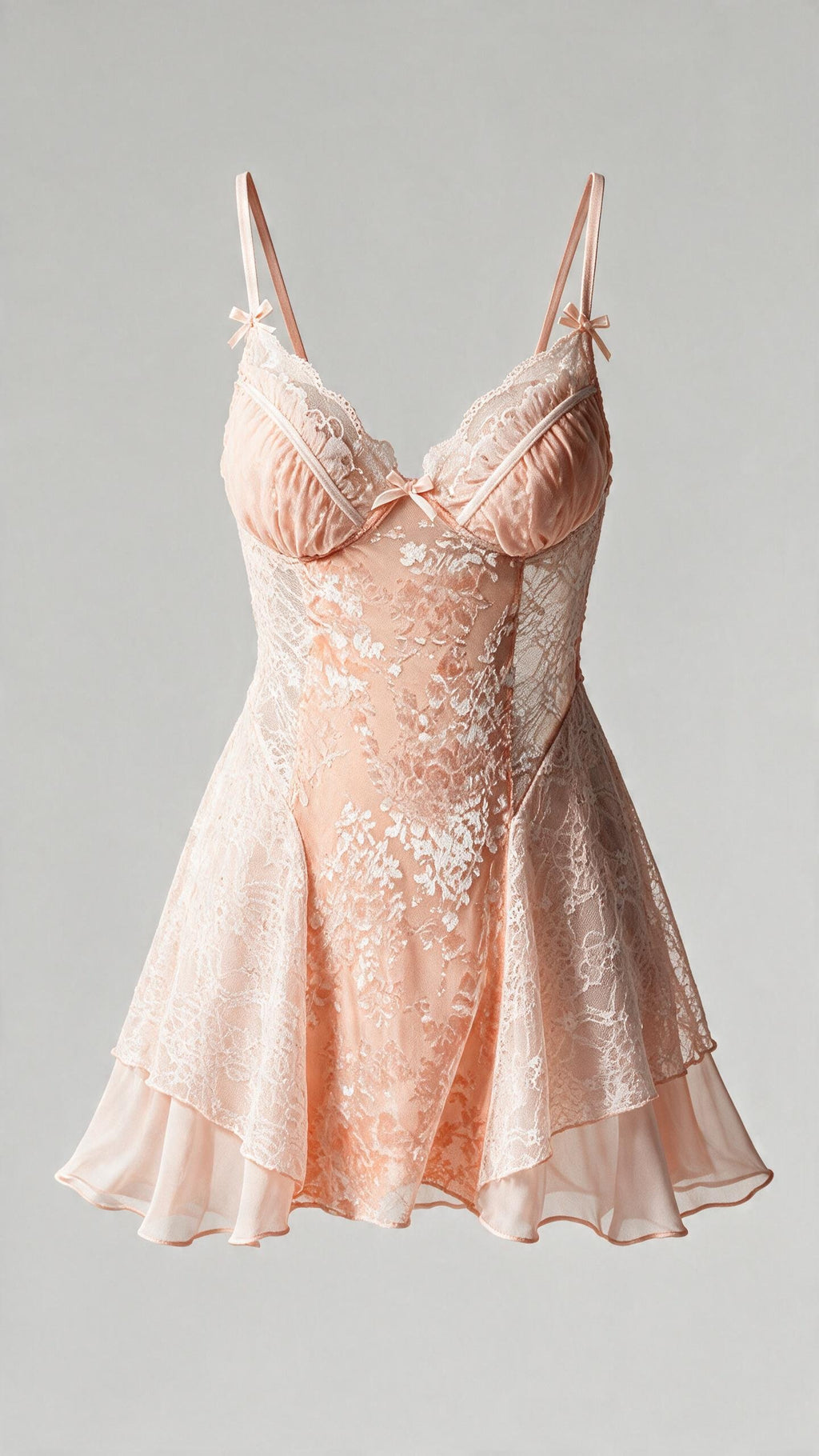 Blush Pink Velvet Chemise